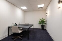 Meeting desks and furnture for modern London office meeting room.