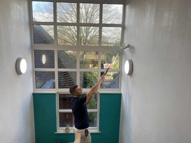 Rap Interiors refurbish a stairwell at the Heart of Kent Hospice