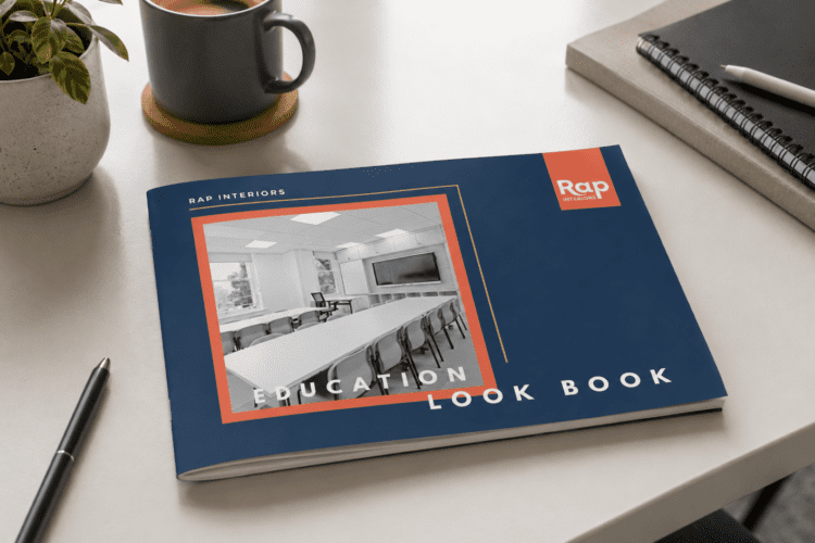 Education design, fit out and refurbishment brochure by Rap Interiors