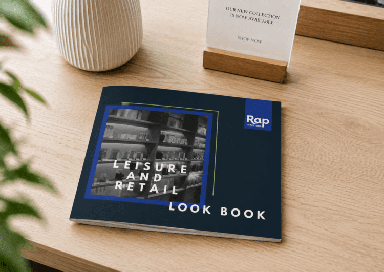 Rap Interiors retail and leisure design and fit out brochure.