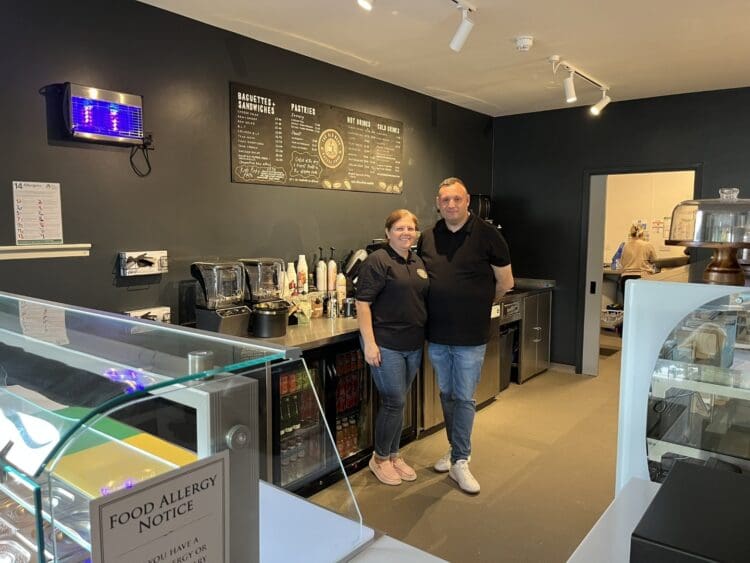 Owners of The Old Bank Coffee Shop, Kent