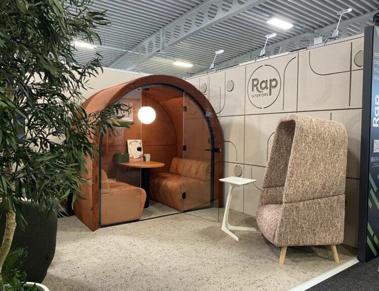 Commercial interior design and fit out company exhibit at Kent Construction Expo